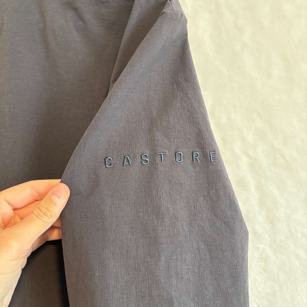 Castore bomber jacket gray‎ large - Picture 8 of 9
